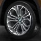 Genuine BMW Disc wheel, light alloy, bright-turned (36116789147)