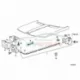 Genuine BMW Catch bracket (41611826950)