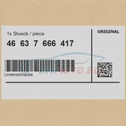 Original BMW Linsenschraube (46637666417)