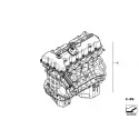Genuine BMW Short Engine (11002218259)