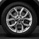 Genuine BMW Light alloy disc wheel Reflexsilber (36116787579)