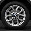 Genuine BMW Light alloy disc wheel Reflexsilber (36116787579)