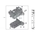 Genuine BMW Engine block with piston (11112213109)