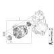 Genuine BMW EXCH generator (12317808073)