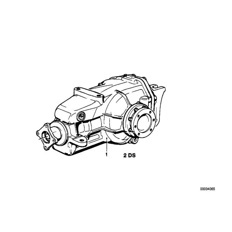 Original BMW Austausch Hinterachsgetriebe (33101214171)