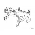 Genuine BMW LEFT REAR SIDE PANEL (41008110943)