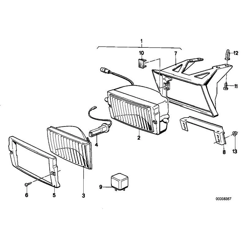 Genuine BMW Bracket (63171370783)