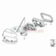 Genuine BMW Supporting ring right (51167266032)
