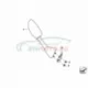 Genuine BMW Decoupling element, right (51167718516)