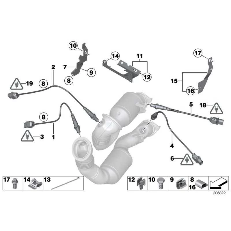 Original BMW Lambda-Regelsonde (11787558087)