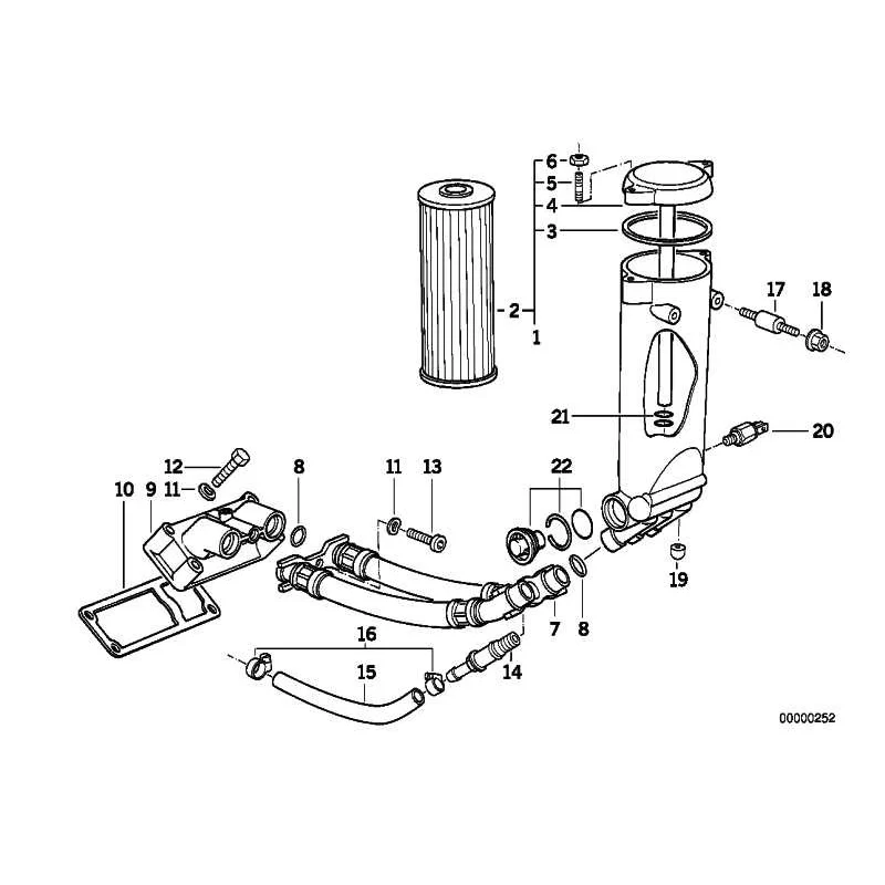 Genuine BMW Rubber buffer (13711289624)