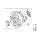 Genuine BMW EXCH generator (12317585940)