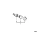 Genuine BMW WHEEL BOLT WITH CODE (36131181270)
