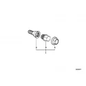 Genuine BMW WHEEL BOLT WITH CODE (36131181270)