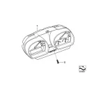 Original BMW Instrumentenkombination uncodiert (62109168178)