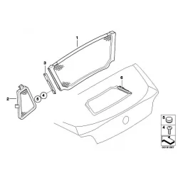 Original BMW Windschutz Mitte (54347117746)