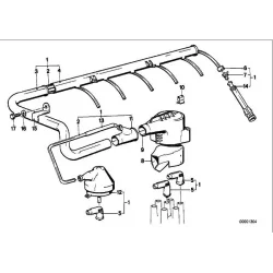 Genuine BMW IGNITION WIRING (12121720529)