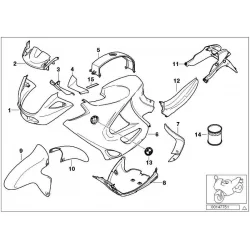 Original BMW Verkleidung Oberteil (46637675496)