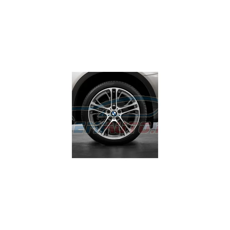 Genuine BMW Wheel/tyre set, summer, polished finish (36112230160)