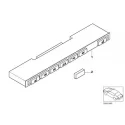 Genuine BMW Rep.kit,ctrl. panel,centre console DTC (61319131527)
