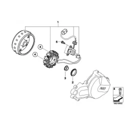 Genuine BMW Alternator (12317722463)