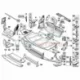 Genuine BMW Engine compartment screening, front (51758042975)