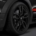 Genuine Mini Wheel-and-tyre set, summer, matt black (36112181231)