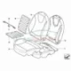 Original Mini Heizelement Lehne Basis (52102755088)