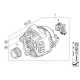 Genuine BMW EXCH generator (12317561002)