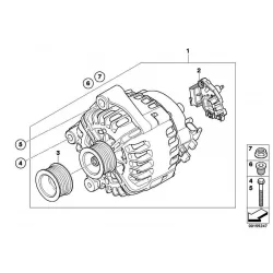 Genuine BMW EXCH generator (12317561002)