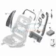 Original BMW Rückwand Sitz unten (52107269689)