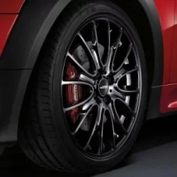 Genuine Mini Wheel/tyre set, summer, brilliant black (36110434275)