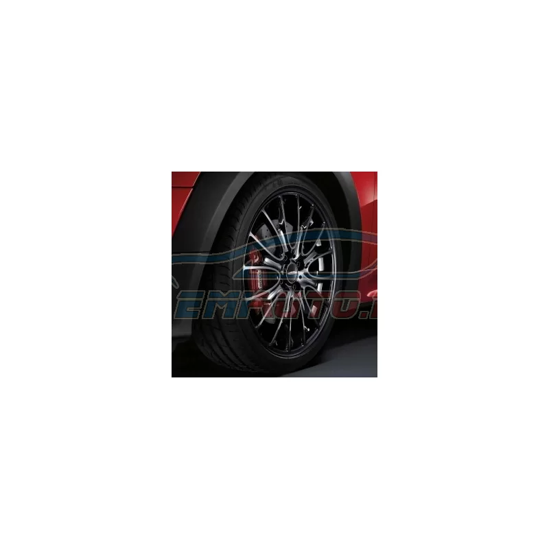 Genuine Mini Wheel/tyre set, summer, brilliant black (36110434275)