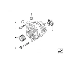 Genuine BMW Voltage regulator (12317547082)