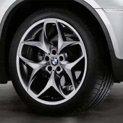 Genuine BMW Complete wheel set, summer Ferricgrey (36110416301)