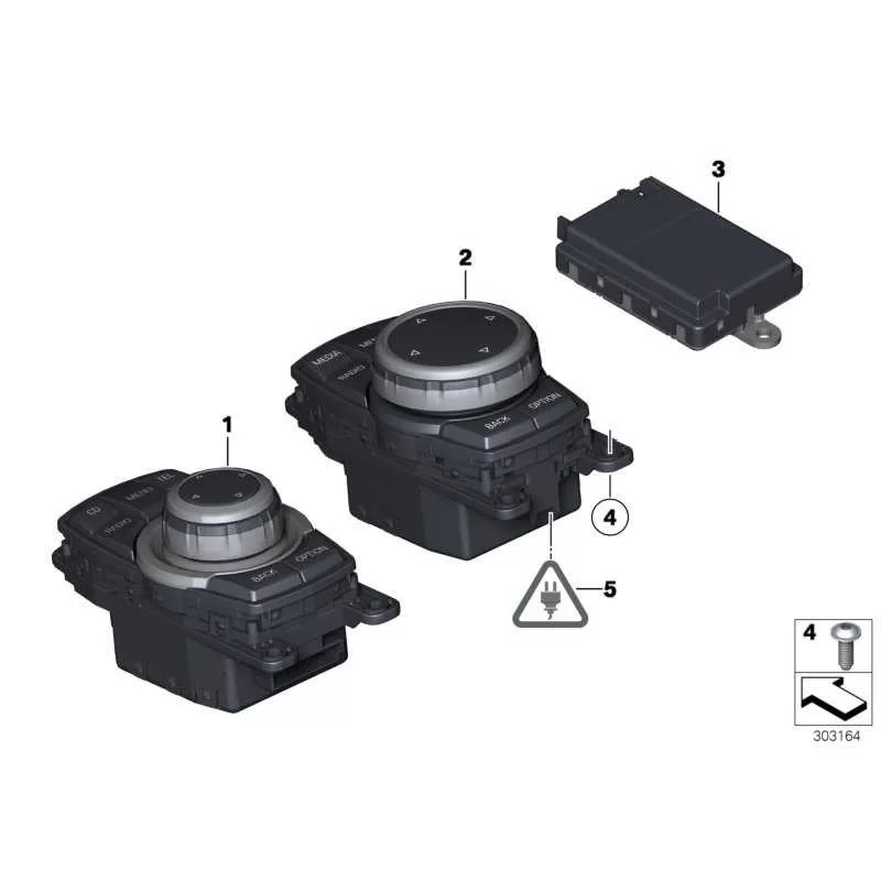 Genuine BMW Controller (65829332285)