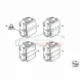 Genuine BMW Switchcluster,cent.console, button block (61319159072)