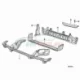 Genuine BMW BRACKET HEADLIGHT LEFT (63121970129)