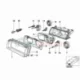 Original BMW Halter Scheinwerfer (63128361104)