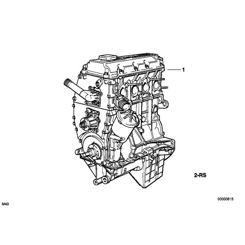 Original BMW Austausch Triebwerk (11001247608)