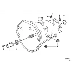 Original BMW Wellendichtring (23127501580)