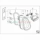 Genuine Mini Tail light, right (63217166956)