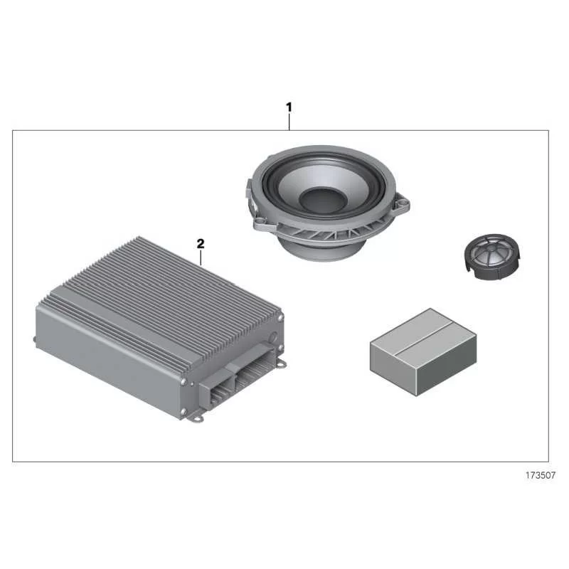 Genuine BMW Autdio-Amplifier (65412344065)