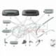 Genuine Mini Light guide, door trim panel, left (63319304047)