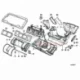 Genuine BMW Intermediate piece (64111389395)
