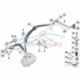 Genuine BMW SUCTION PIPE EVAPORATOR-COMPRESSOR (64509224835)
