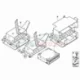 Genuine BMW Bracket Navigation computer/Video module (65103405144)