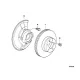 Original BMW Bremsscheibe belüftet (34116757756)