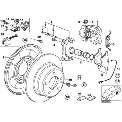 Original BMW Bremsscheibe belüftet (34216855155)