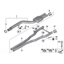 Genuine BMW Intermediate pipe (18307812420)